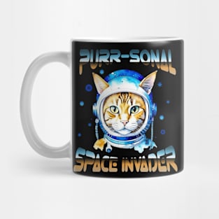 Purr-sonal Space Invader Mug